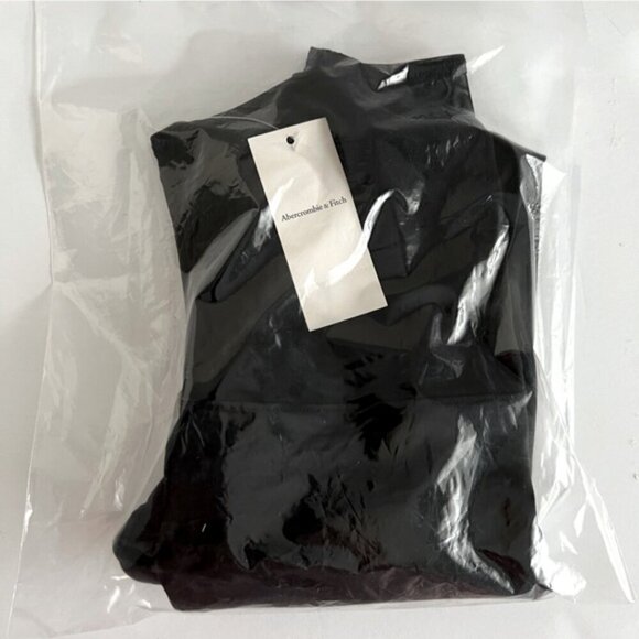 Abercrombie & Fitch - Long sleeve Mesh Bodysuit - Black. Size: XXS. NWT. (1699) - Picture 2 of 13